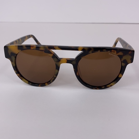 KOMONO Dreyfuss Tortoise Demi New Sunglasses round - Picture 8 of 15
